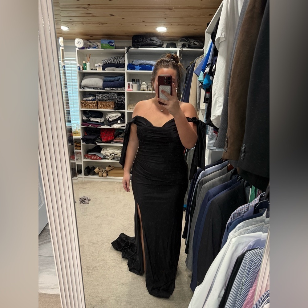 Chic Black Maxi Dress - Picture 4 of 5